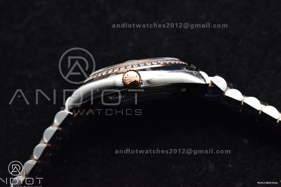 Best Roman 904L DateJust 572 on 36 Bracelet VS RG 126281rbr Edition VSF FreshLook SS Jubilee Dial 1:1 Steel 0226